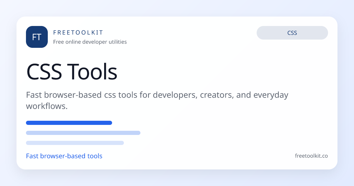 CSS Border Radius Generator – Visual Border Builder Online | FreeToolkit
